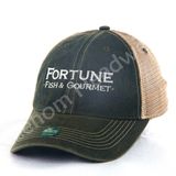 Heavy Washed Structured Embroidery Trucker Caps