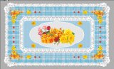 China Factory Cheap All in One Independent Design LFGB Transparent Printed Tablecloth 90*145cm