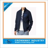 Crewneck Zipper Jacket Sweatshirt Without Hood