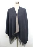 Lady Fashion Acrylic Woven Fringed Plain Shawl (YKY4420)