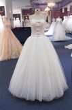 Strapless Floor Length Bridal Gown Wedding Dress Bridal Dresses (Q90374)