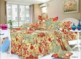 China Suppiler Home Textile Duvet Cover Colorful Cheap Bedding Set
