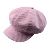 8 Panel Visor Hat Fashion Custom Made Newsboy Cap Lady Hat