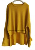 Fashion Loose Extra Sleeve Ladies Knit Pullover Sweater