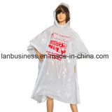 Customized Outdoor Printing Rain Poncho/Coat/Cape