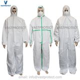 Protective Clothing Disposable Nonwoven PP SMS Microporous Working Coveralls