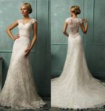 Strapless Chiffon Elegant Maternity Bridal Wedding Gown (A09)