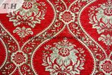 Dubai Red Tapestry Sofa Fabric 310GSM (fth31804)