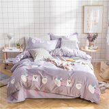 Home Textile Microfiber Polyester Bedding Comforter Set