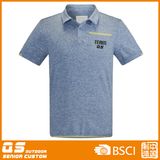 Men's Melange Polo Quick Dry T-Shirt