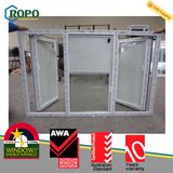 Customized UPVC Vinyl Windows with Mosquito Net