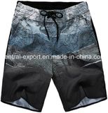 Oeko-Tex Full Waist Polyester Patterned Men Board Short Swimwear