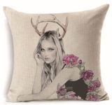Celebrity Printed Sofa Cushions Household Pillow