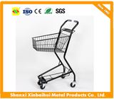 Double Baskets Shopping Trolley Used in Small Suppermarket and Convennience Store