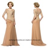 Women Chiffon Stain Back Zipper Evening Dress Prom Dress