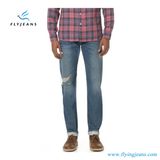 Fashion Worn Blue Casual Denim Men Jeans with Customized OEM Service (Pants E. P. 4117)