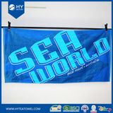 100% Cotton Full Size Reactive Printed Letter Beach Towel