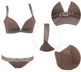 Comfortable Wire Free Push up Underwear Bra Set (EPB260)