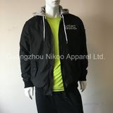 Custom Embroidered Logo Waterproof and Windbreaker Jacket for Men