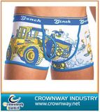 Boys Cotton Cartoon Printing Underwear with Custom Logo