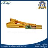 High Quality Gold Plated Zinc Alloy Metal Tie Clip