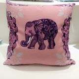 Transfer Printed Short Plush Cushion Decorative Pillow (FTCU-75)