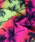 85% Nylon 25% Spandex Warp Swimwear Suit Printed Nylon Fabric