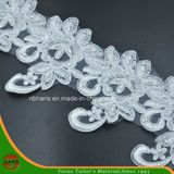 Embroidery Lace on Organza with Beads & Sequins (HD-038)