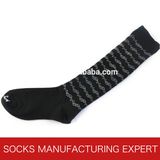 Women's Solid Black Stocking