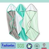 Manufacture Wholesale Babies Age Group Plain Hooded Towel Cotton Poncho Bath Towel