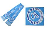 Wholesale Cheap Knitted Winter Warm Acrylic Soccer Football Team Fans Scarf