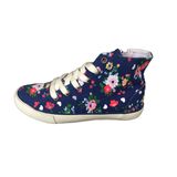 Vulcanized Rubber Outsole High Cut Lace-up Canvas Shoe for Children