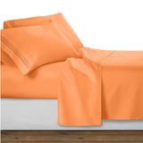 Simple Embroidery 1500 Microfiber Bedding Set