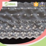Wholesale Flower Net Lace Rhinestones Cheap Embroidery Applique Lace