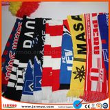 Knitted Acrylic Jacquard Soccer Fan Football Fan Scarf