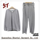 2018 New Custom Made Fashionable Leisure V-Neck Hoodies Suit