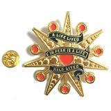 Customized Cheap Shiny Gold Star Badge