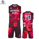 Thai Quality Sportswear Sublimated Reversible Basketball Uniforms Custom Basketball Jersey