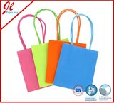 Eco-Friendly Brown Kraft Paper Handle Carrier Promotion Shopping Bag
