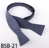 Men's Fashionable Silk /Polyester Self Bowtie (Bsb-21)