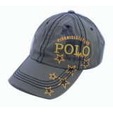 Plain Color Washed Cotton Thick Embrodiery Soprts Cap