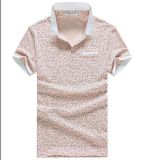 Great Quality Slim Fit Casual Floral Polo T-Shirt for Men