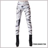 Fashion Women Wholesale Colored Print Girls Leggings (SNNK1756)