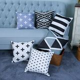 Digital Print Decorative Cushion/Pillow with Geometric Pattern (MX-38)