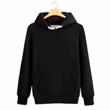 Black High Quality Man Hoody Fitness Hoodie Supplier Pullover Hoodies