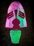 Luminous Shoes Upper, Sport Shoes Upper, Seamless Shoes Cover with Luminous