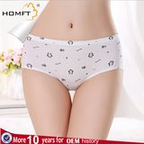 New Design One-Piece Seamless MID-Rised Cotton Girl Cartoon Panties