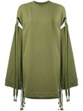 Women's Fashion Plain Link up Sweatshirt