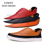 Classical Italian Casual Shoes Design European Market Genuine Leather