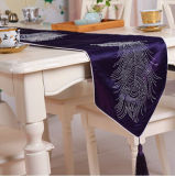Hand-Made Diamond Ironing Table Runner Decorative Table Flag (JTR-06)